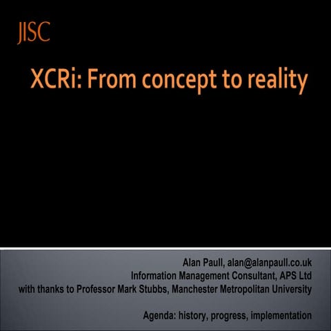 411 Exchanging Uk Course Related Information From Concept To Reality   Alan P...