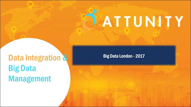 Big Data LDN 2017: Data Integration & Big Data Management