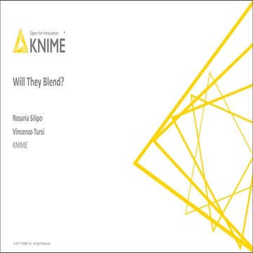 Big Data LDN 2017: Will they blend?