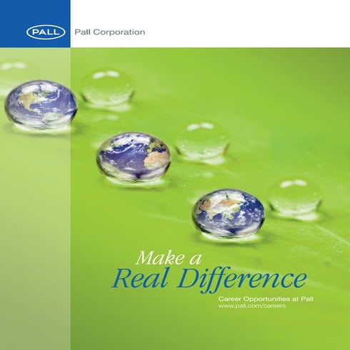 Career Opportunities at Pall