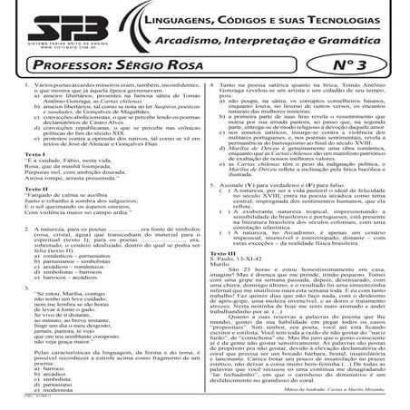    linguagens para o  enem n  3