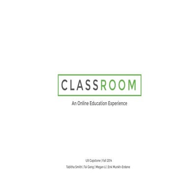 Classroom processbook