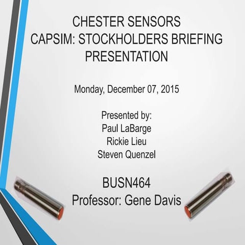 Final Presentation from Chester Group Rev 0