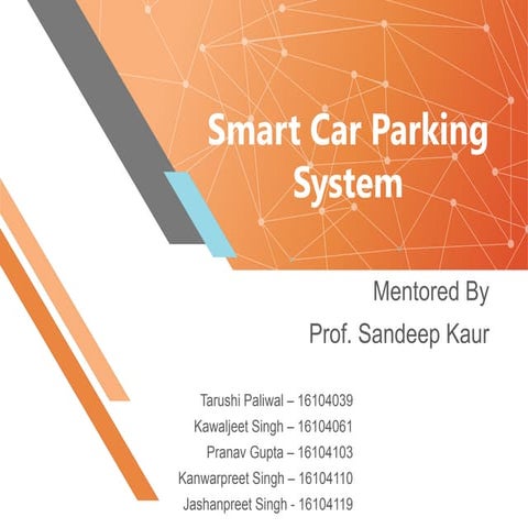 Smart car parking system using iot technology.pptx