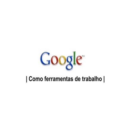 Mini-curso - Google Labs - 1