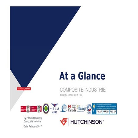 At a glance COMPOSITE INDUSTRIE repair presentation Vers 8 26-1-2017