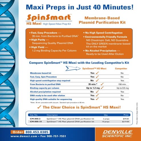4191 Denville Hs Maxi Prep | PDF