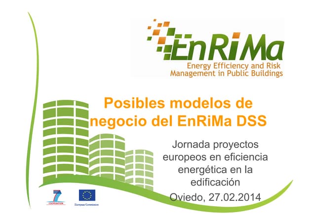 Ponencia Jornada técnica “Proyectos europeos en eficiencia energética en edificación”