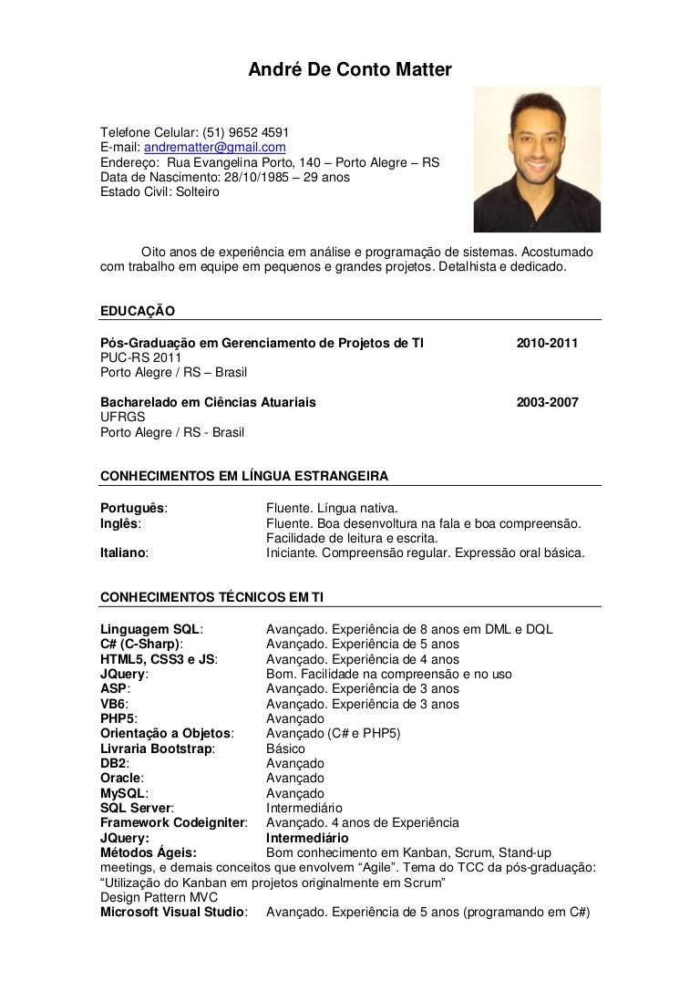 Cv format 2020 image