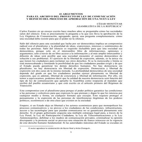 41 argumentos archivo loc nov 2011