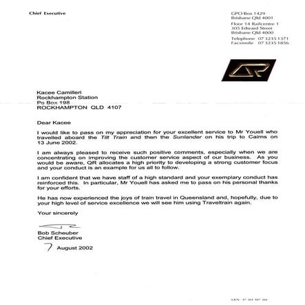 QR Mr Youell letter 2002