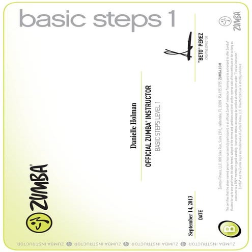 Danielle_Holman-854292-Zumba_Basic_1 | PDF