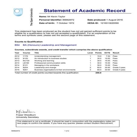 academic-record-b54 | PDF