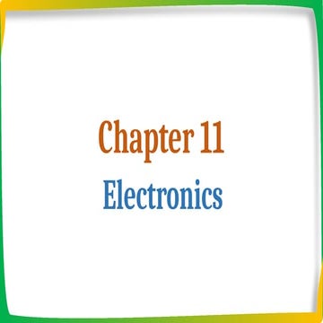 41 Electronics.pptx These are form four teaching notes