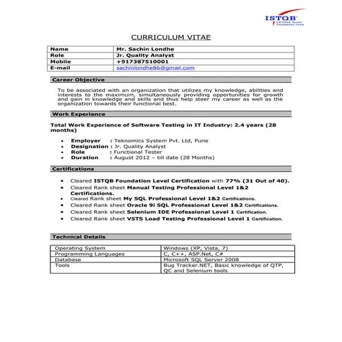 Resume_Sachin_Londhe_CV