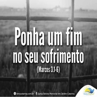 Ponha um Fim no seu Sofrimento