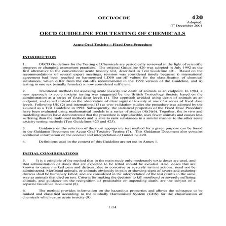 420-Acute oral toxicity -Fixed dose method.pdf