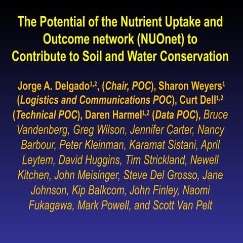 The Potential of Nutrient Uptake