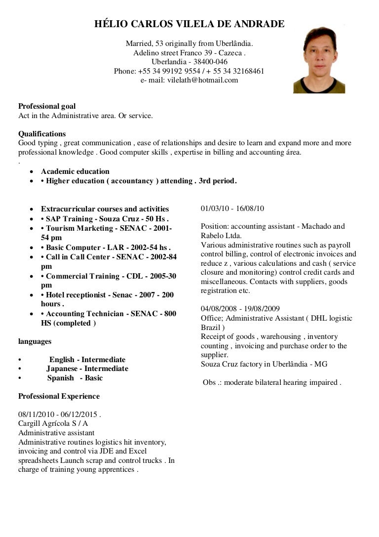 curriculum vitae 07 01 2016 3 modelo de curriculos