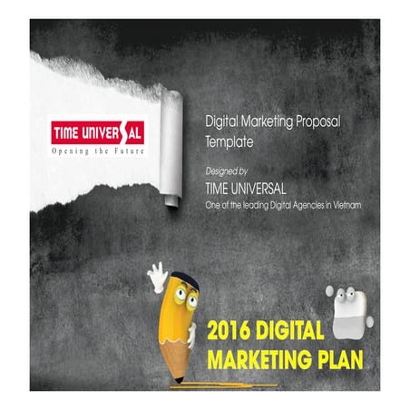 Time Universal Digital Marketing Proposal Template 