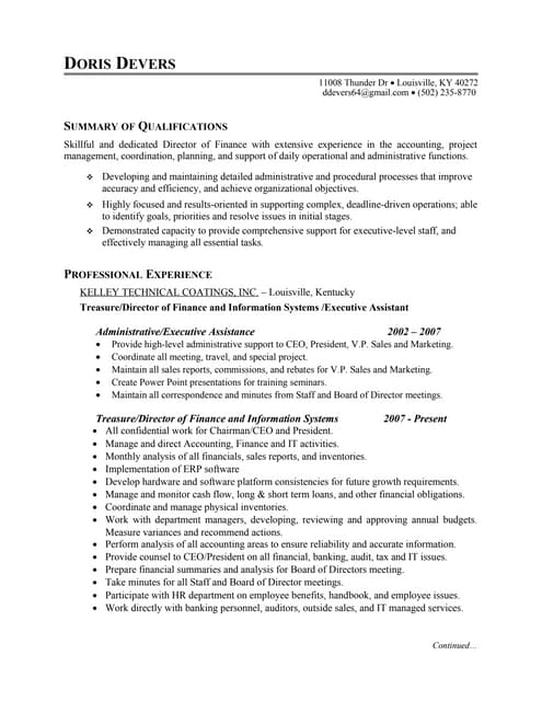 DMF Resume 12-2016 | PDF