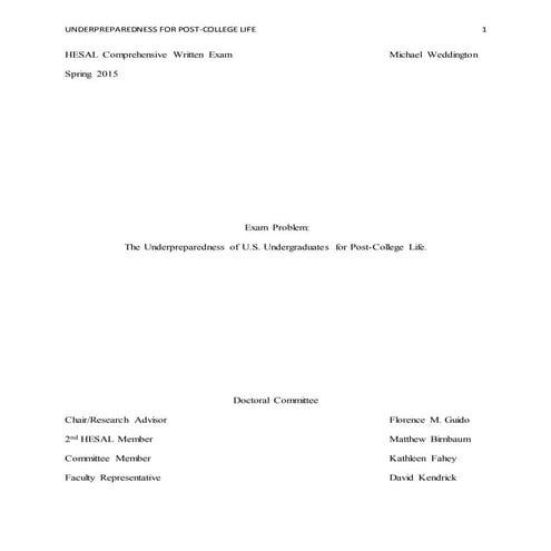 HESA Written Comp Exam- Bib (Autosaved)