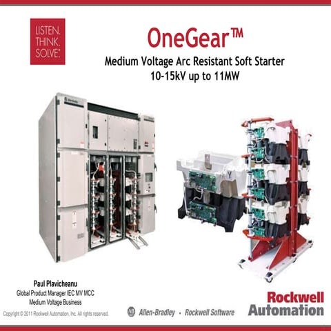 OneGear SMC 15kV Soft Starter