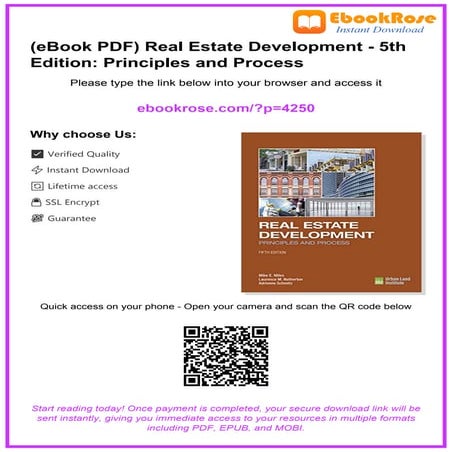 Inside the Real Estate Development Process | PDF
