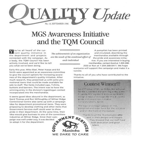 articles  Quality MGS