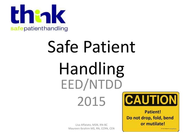 Safe transfer of patient | PPTX
