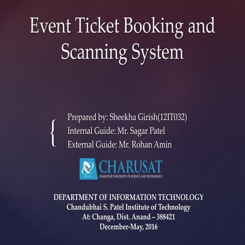 Event Ticket Booking and Scanning System-3