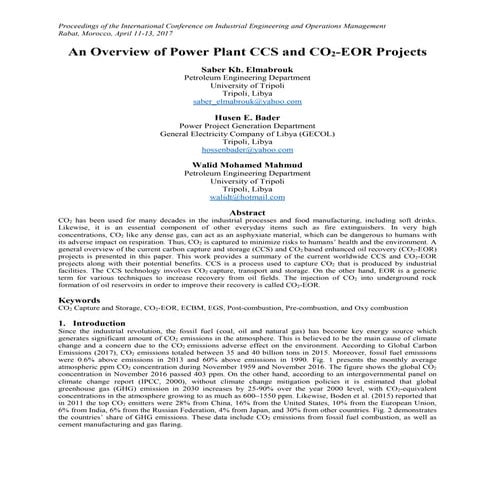 The Role of Carbon Capture Storage (CCS) and Carbon Capture Utilization ...