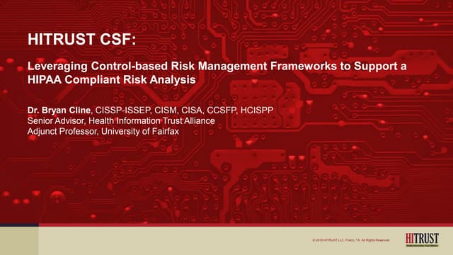 UoF - HITRUST & Risk Analysis v1