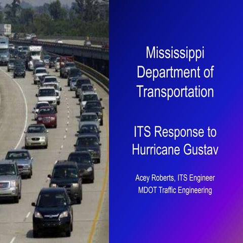 MDOT ITS Design Manual | PPTX