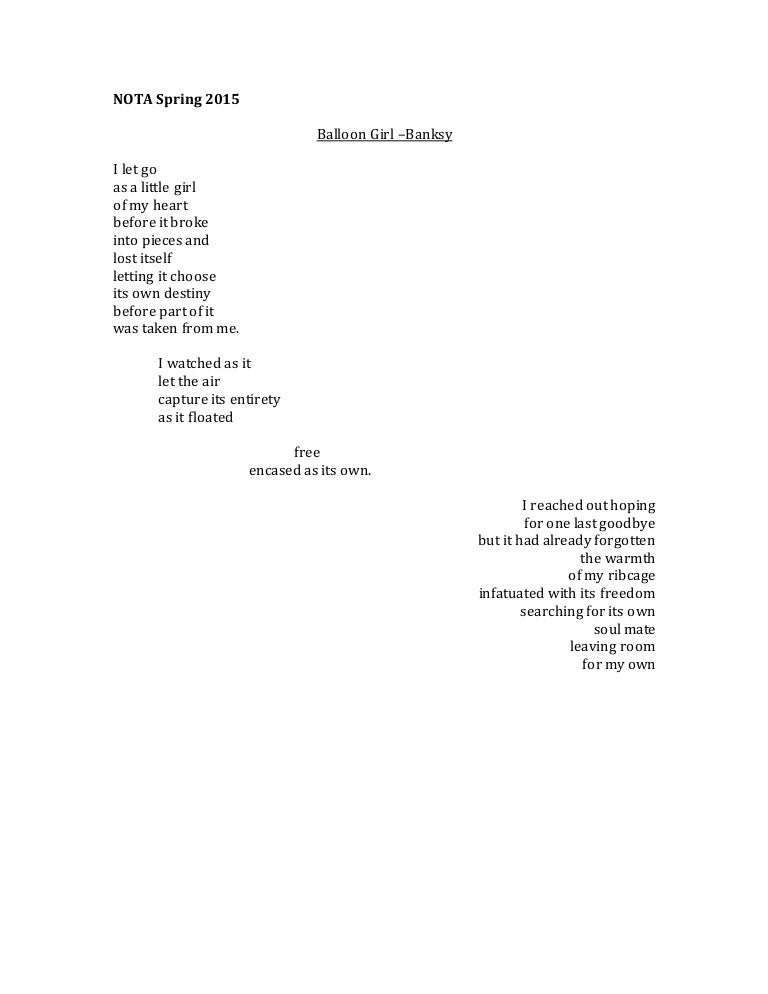 Published Poetry
