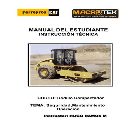 429139282 manual-estudiante-rodillo-compactadores-cs533-macrotek | PDF