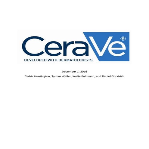 Final Project CeraVe PDF