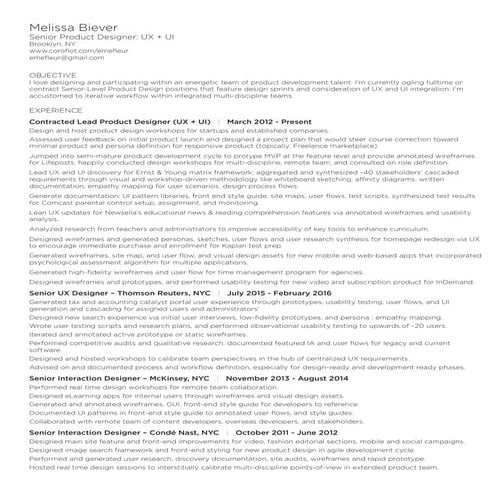 MBiever–resume–2017
