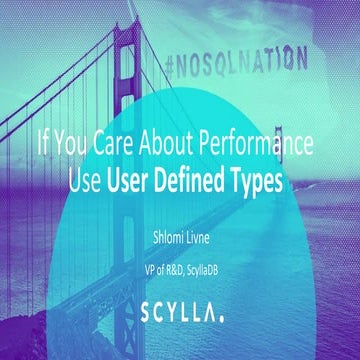If You Care About Performance, Use User Defined Types