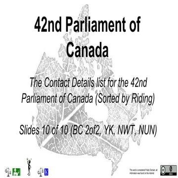 42nd parliament of canada contact details slides 10 of 10 (bc 2of2 north vancouver to west vancouver—sunshine coast—sea to sky country, yk, nwt, nun) (1)