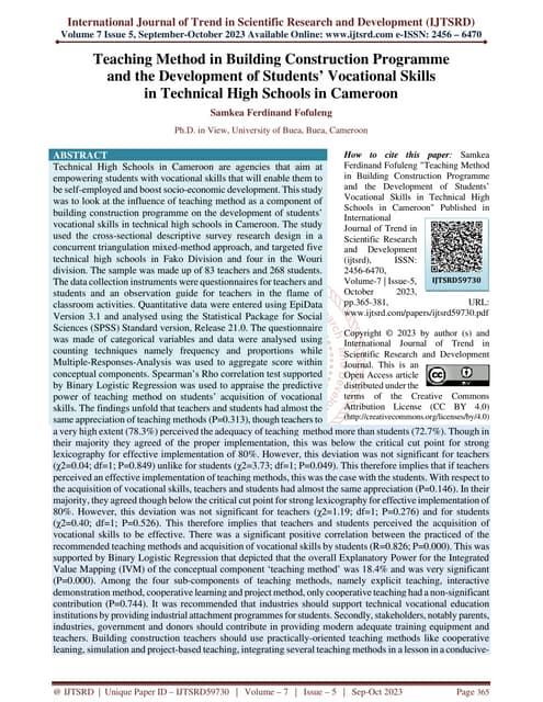 The Evaluation of Teaching Practice from the Perspective of Cooperating ...