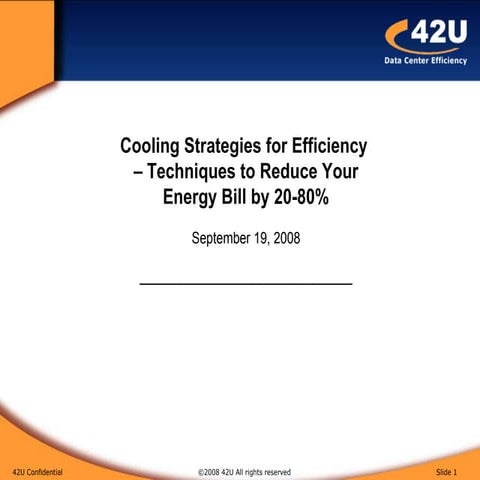 Data Center Cooling Strategies