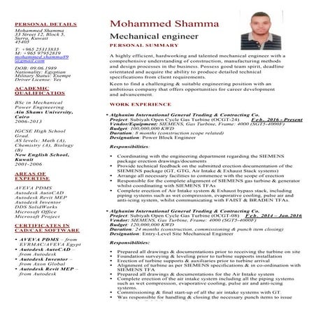 CV:Resume | PDF