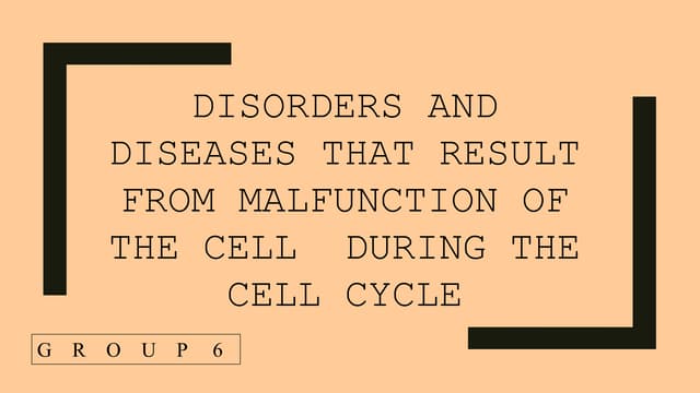 Malfunction Biology Diagrams
