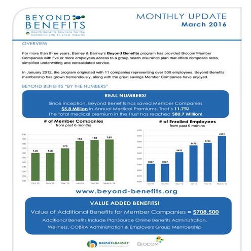 Beyond Benefits One pager | PDF