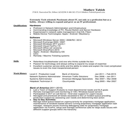 MattTabish Resume 2