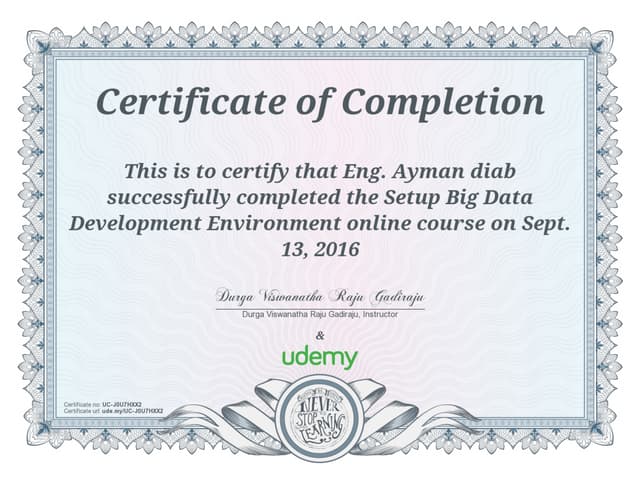 Setup Big Data Development Environment