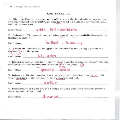 434 219 context clues