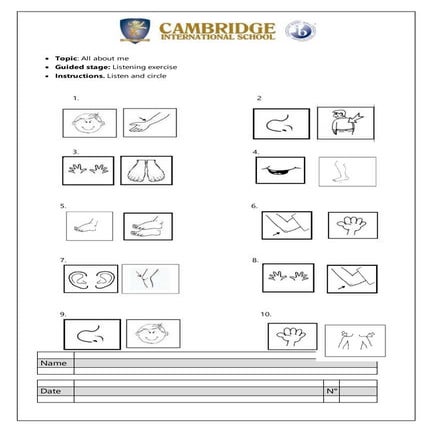 Listening exercise 2 | DOCX