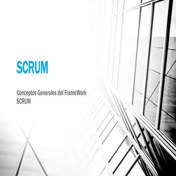 Presentación SCRUM